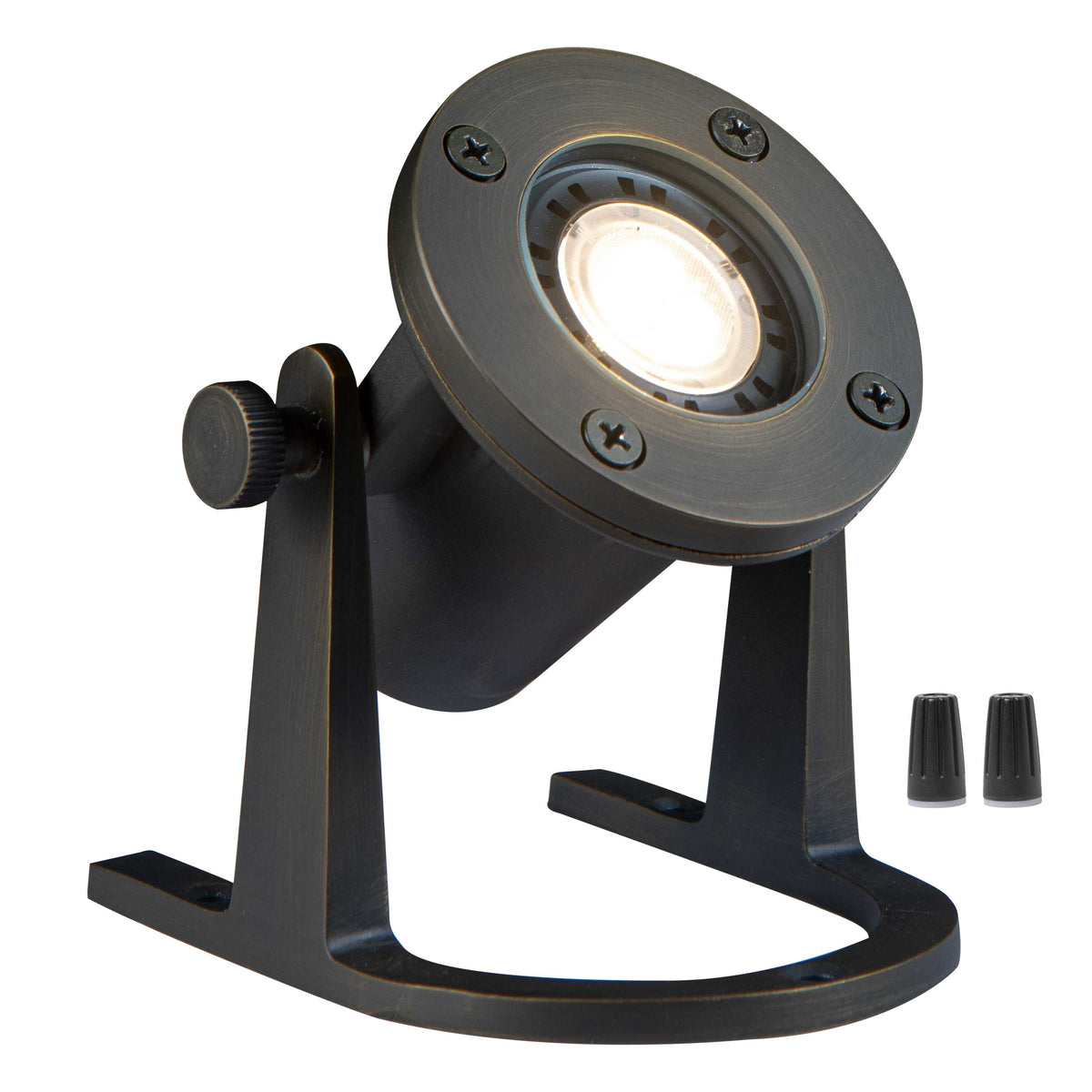 Cast Brass LED Underwater Pond Light Gardenreet Gardenreet Lighting