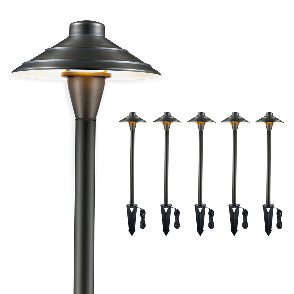 low voltage path lights 6 pack