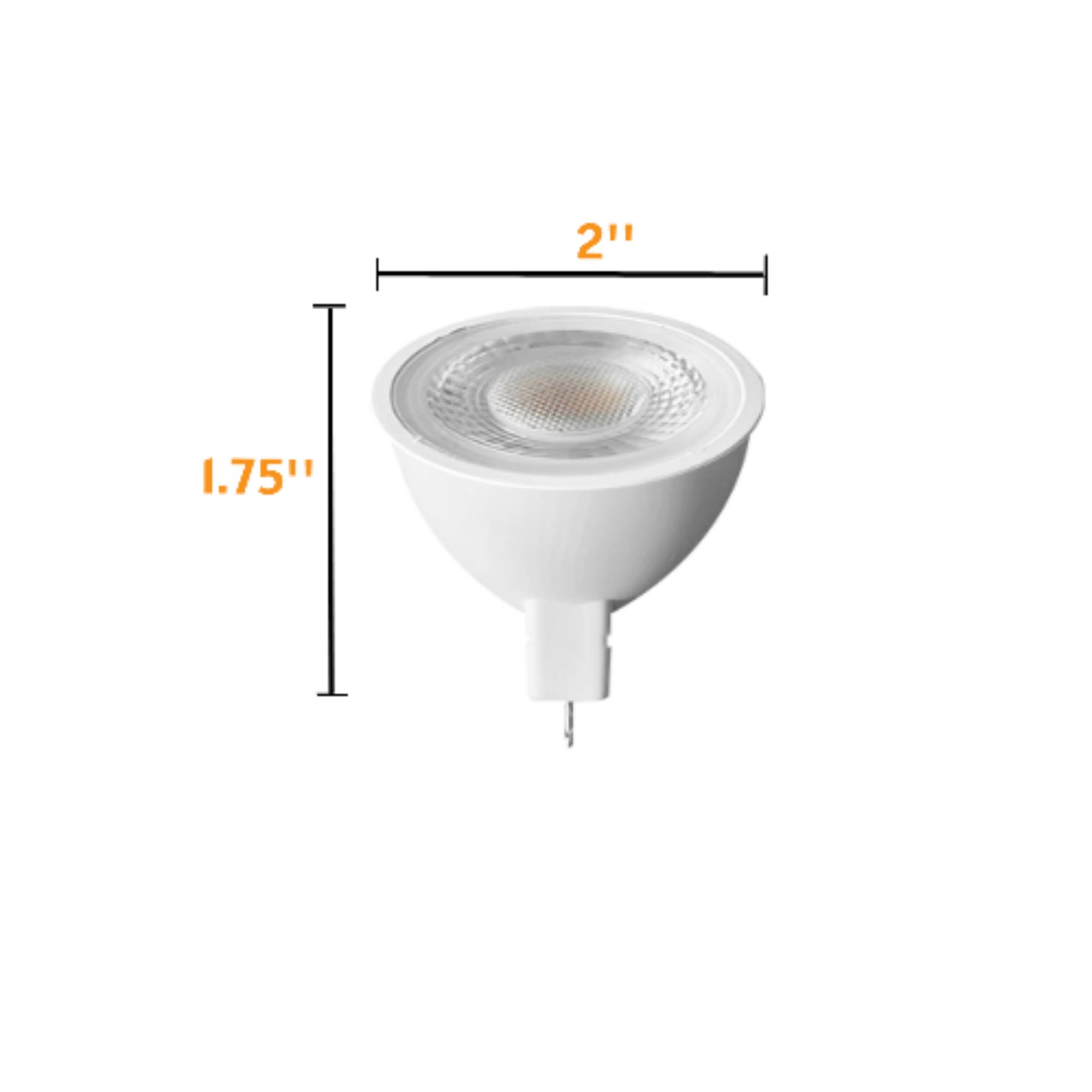 Gardenreet 5W Aluminum MR16 LED Bulb Dimmable, 2700K Warm White, AC/DC –  Gardenreet Lighting