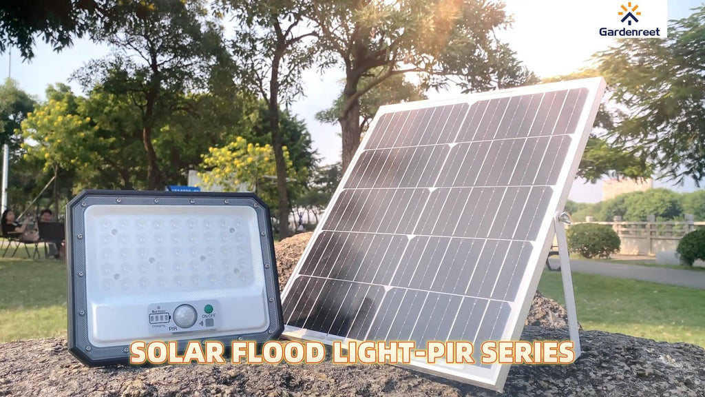 Gardenreet solar flood light