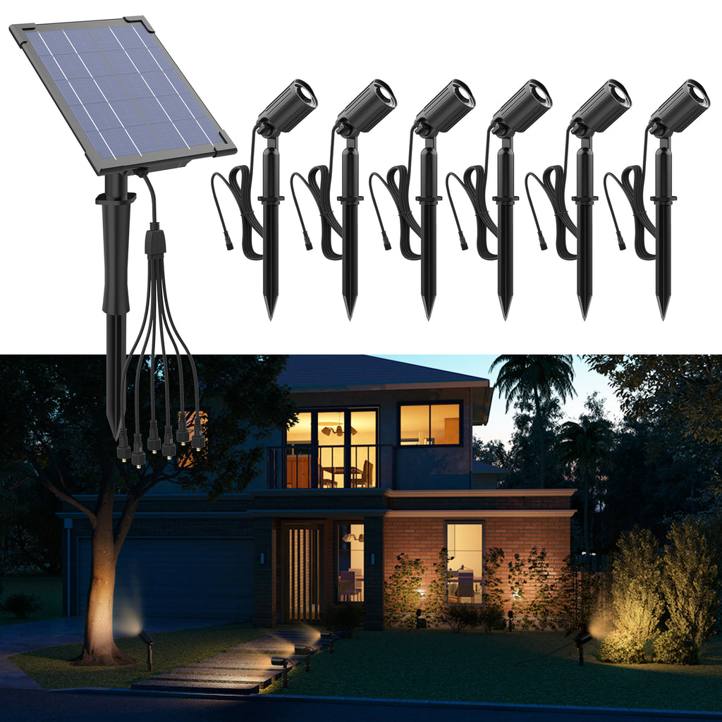 LED Dusk to Dawn Solar Spotlight