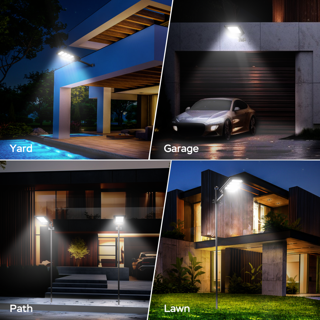 solar street light for house yard